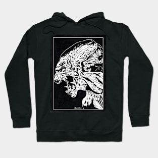 PUMPKINHEAD (Black anfìd White) Hoodie